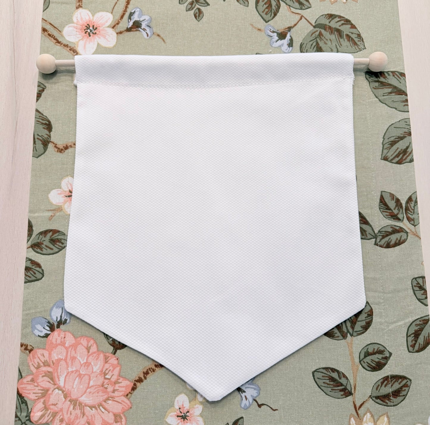 Cotton Pique Baby Banner