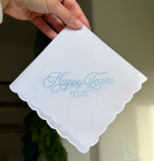 Happy Tears Handkerchief