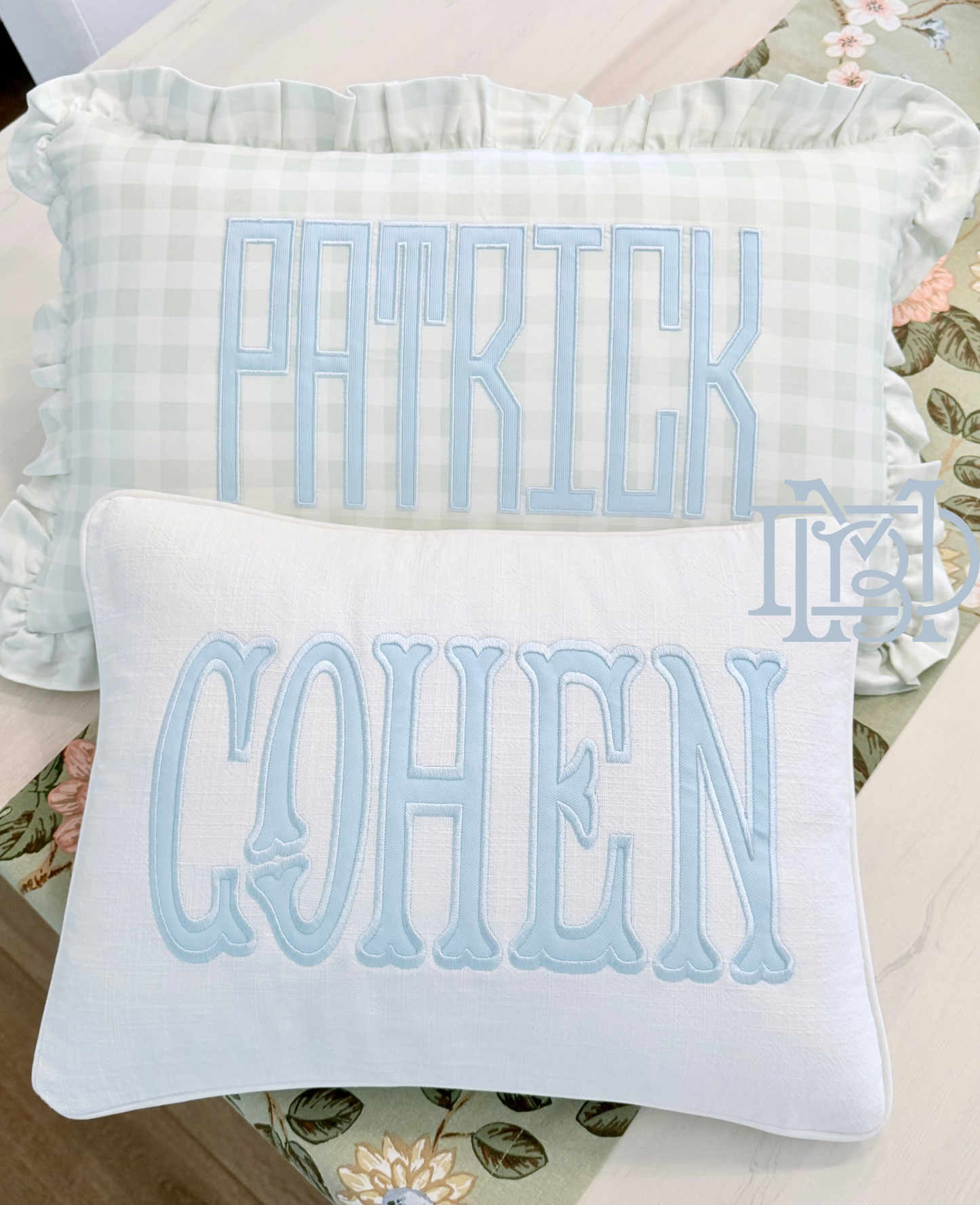 Gingham Pillows