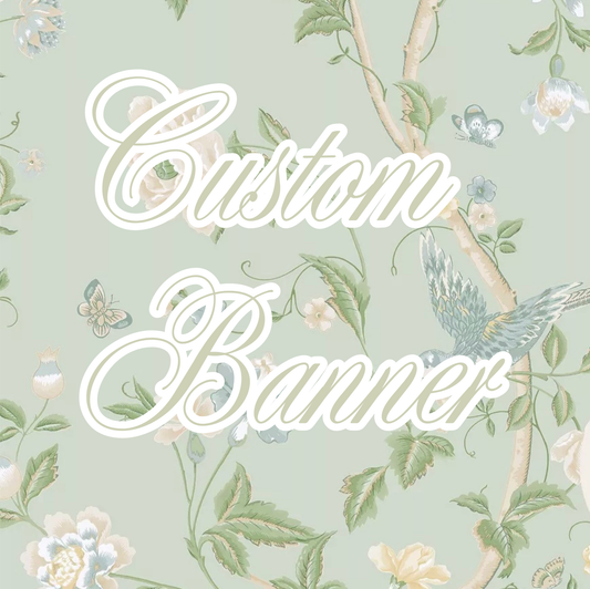 Custom Designed Banner