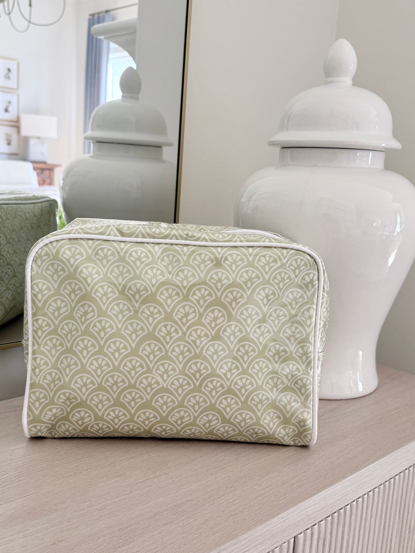 Green Block Bag