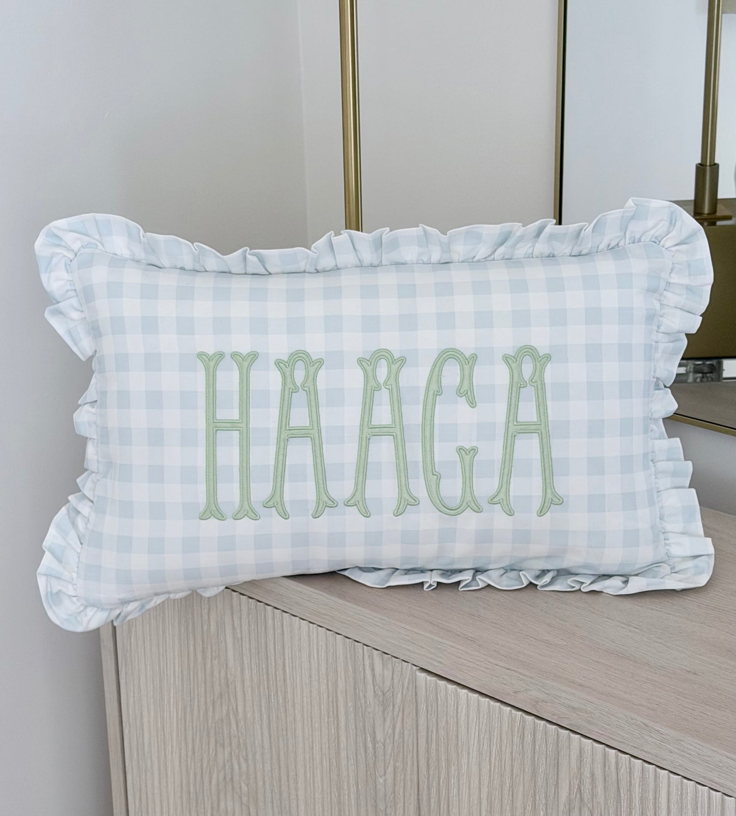 Gingham Pillows