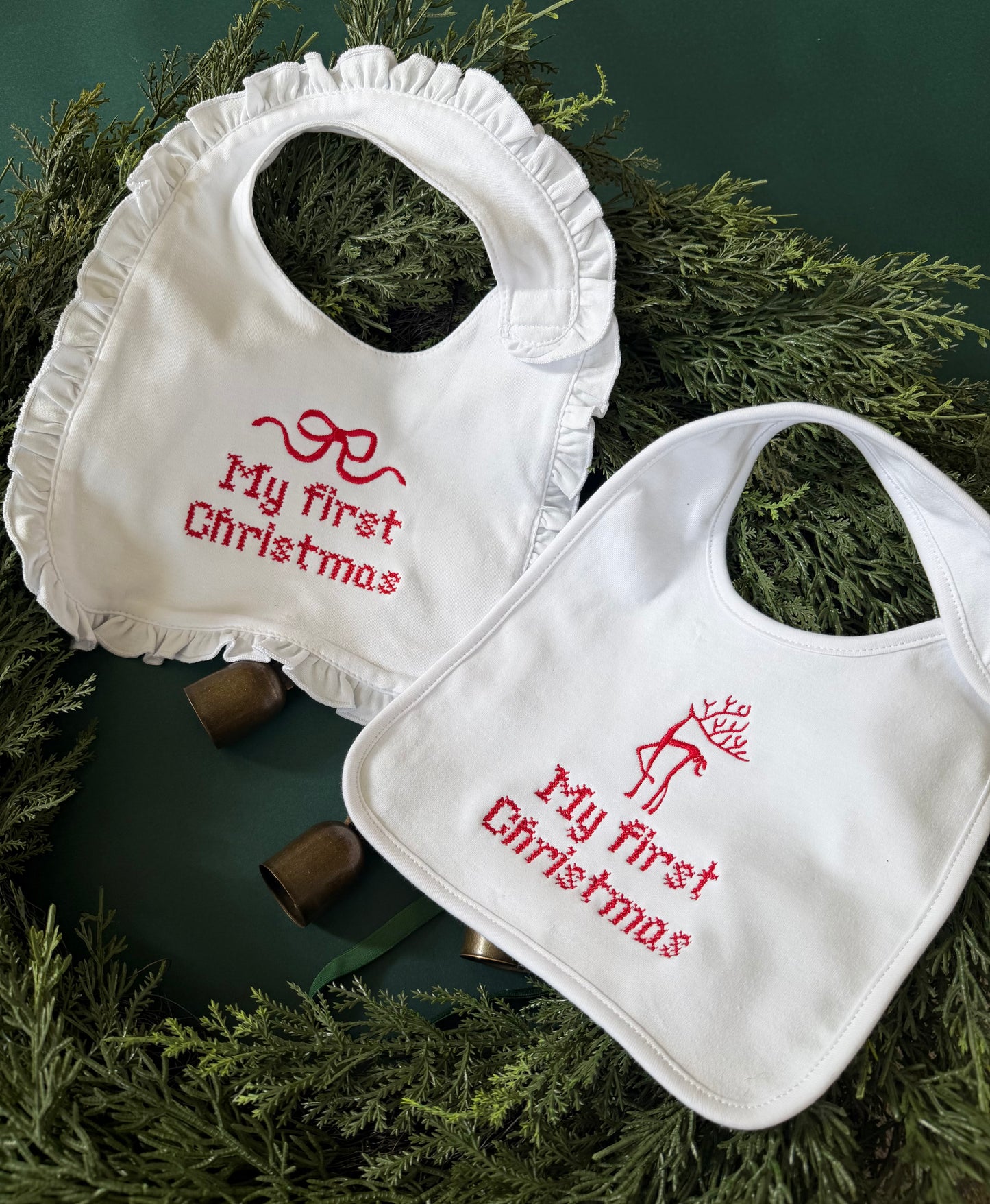 1st Christmas bib