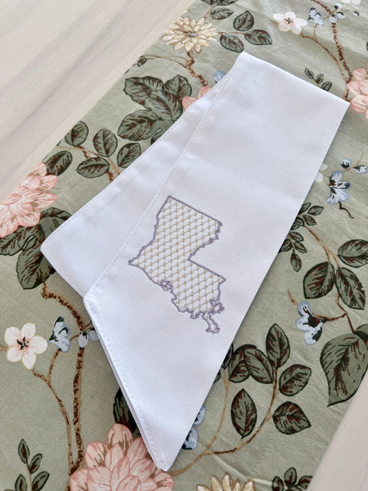 LA wreath sash