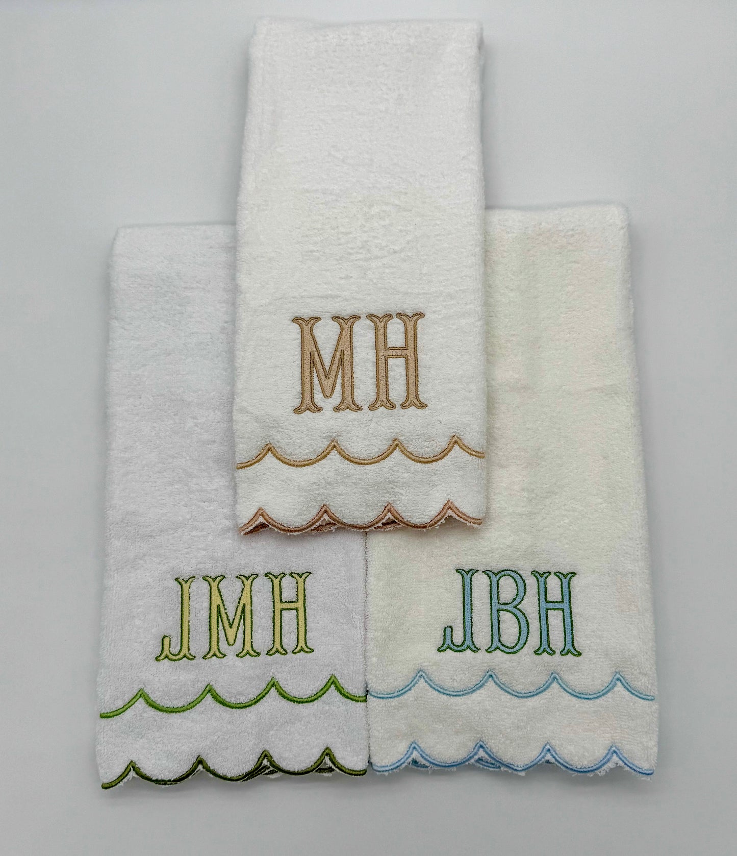 Scalloped Hand Towel