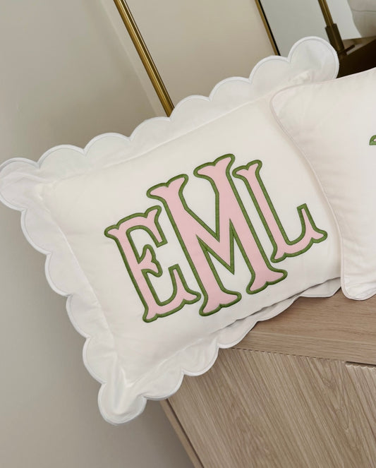 Classic Initial Pillow