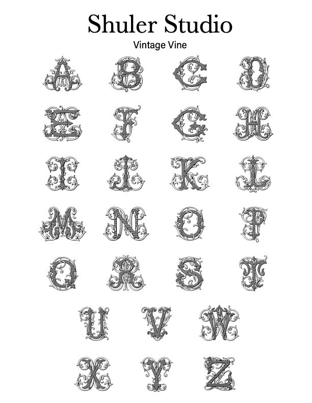 Shuler Vine Tea Towel